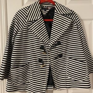 Navy and white Tommy Hilfiger jacket size small
